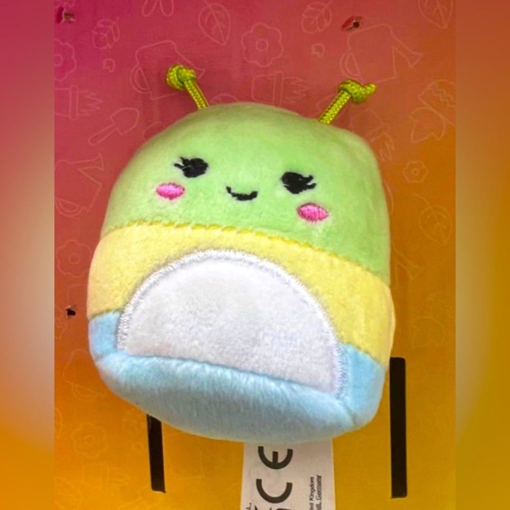 Rutabaga caterpillar squishville Squishmallow from garden pack